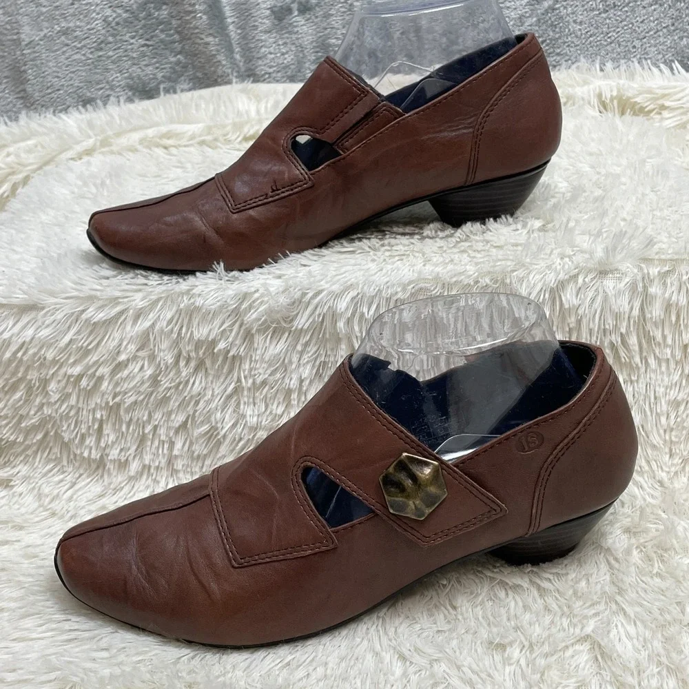 Josef Seibel Womens‎ Tina Mary Jane Size 38 Low Heel Ren Faire Steampunk Witchy